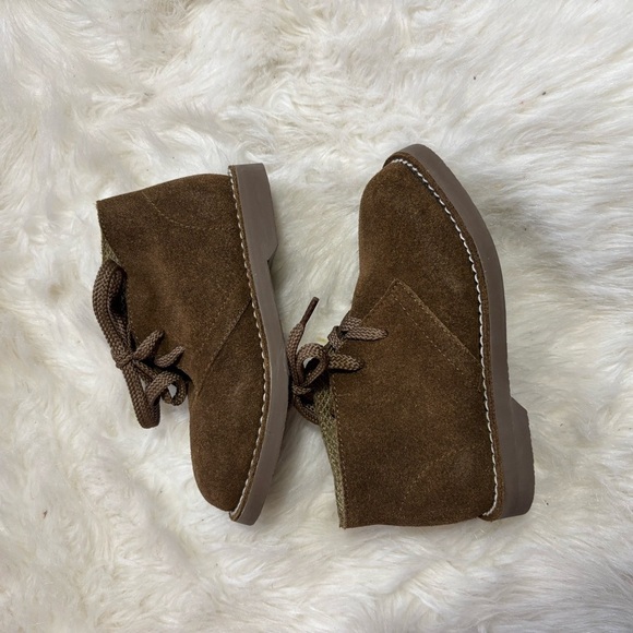 Crewcuts Suede Boots Brown Size 11 - Picture 2 of 9